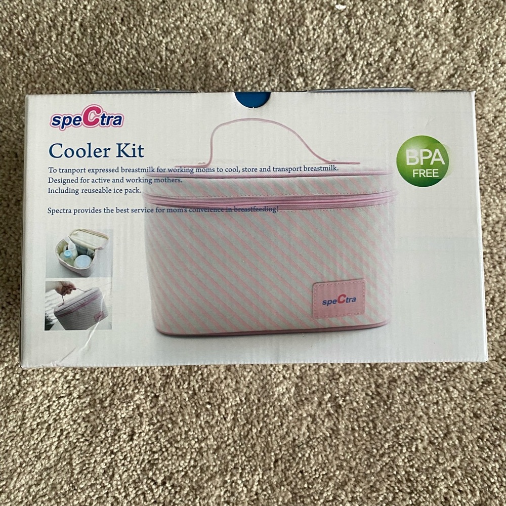 Breast milk storage cooler